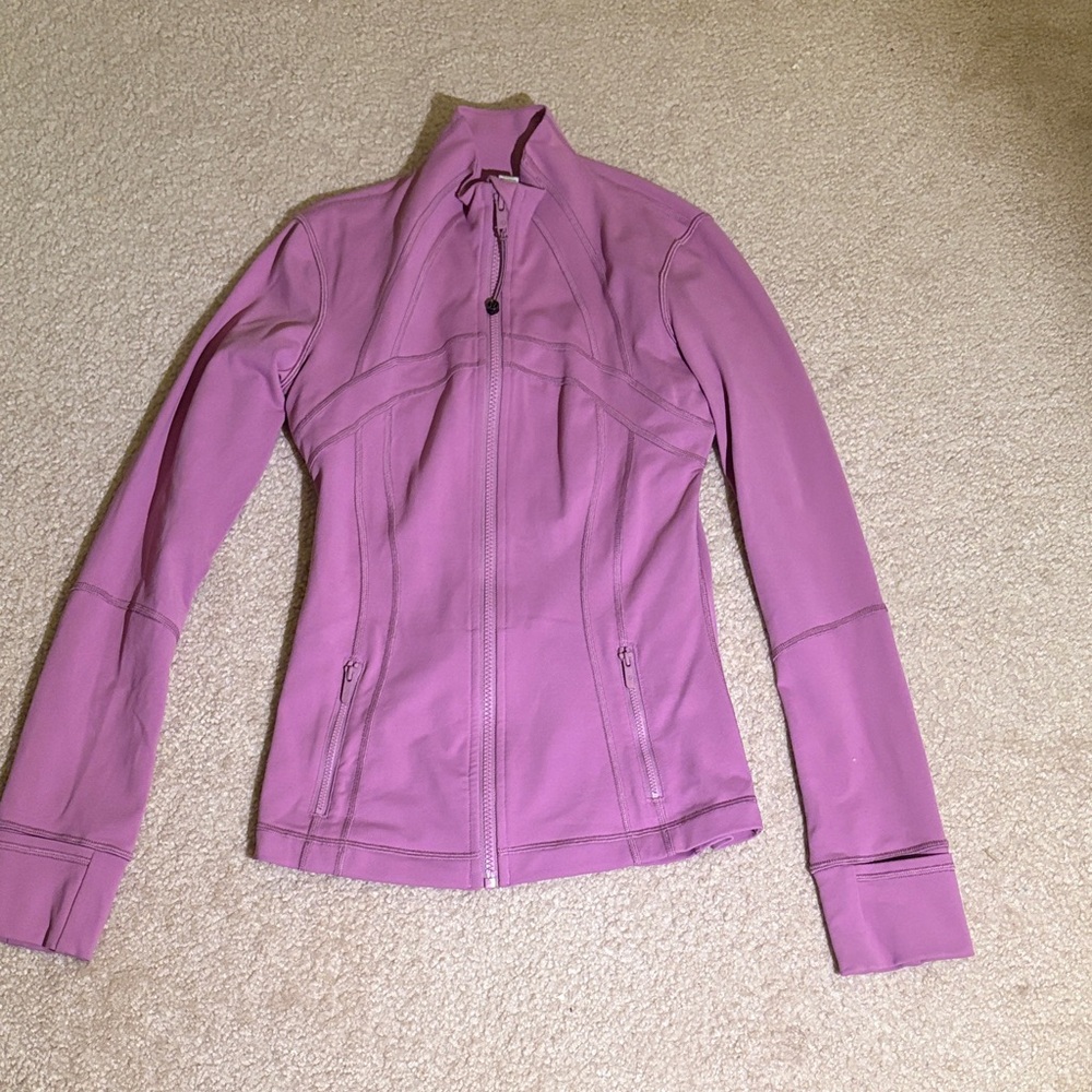 Lululemon Athletica Mauve Utility Jacket